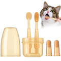 Tiny canine dental care- Nano silicon toothbrush.
